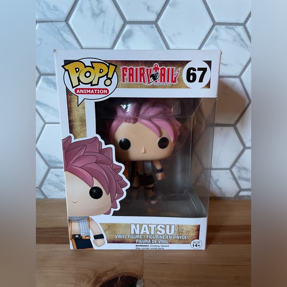 Fairy Tail Natsu Funko Pop #67 - Picture 1 of 3
